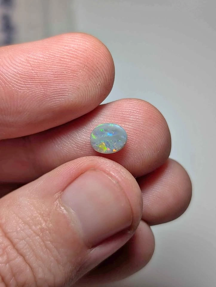 Green Yellow Australian Opal