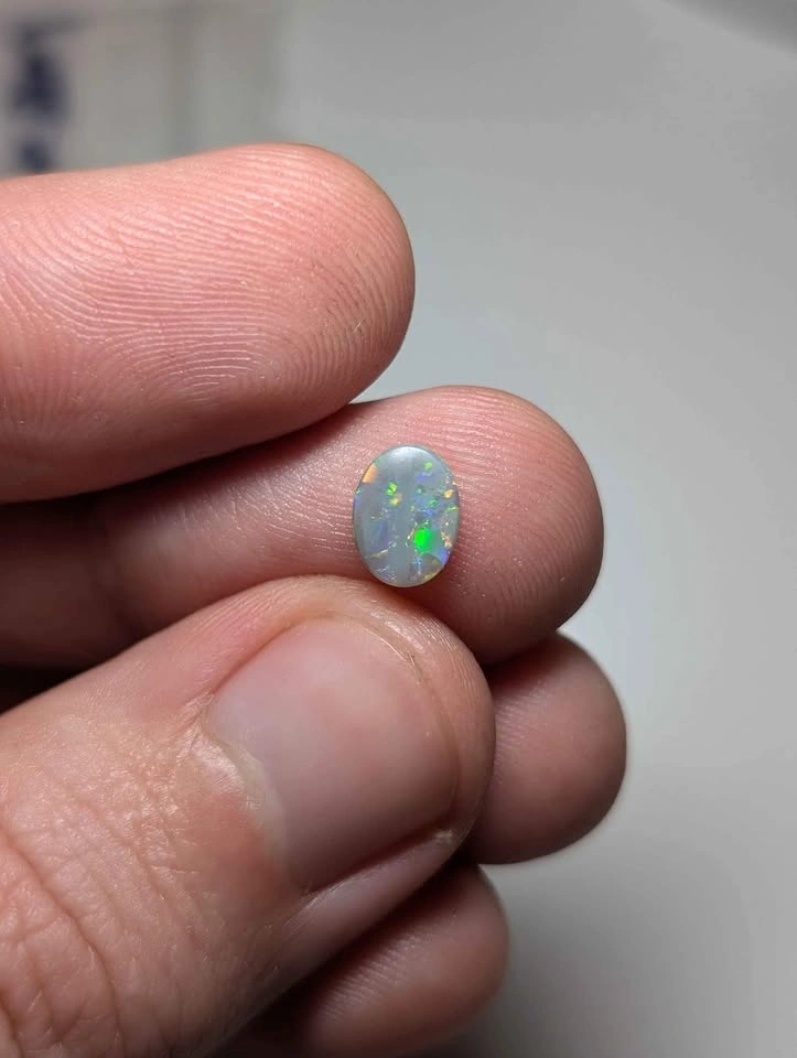 Green Yellow Australian Opal - photo 2