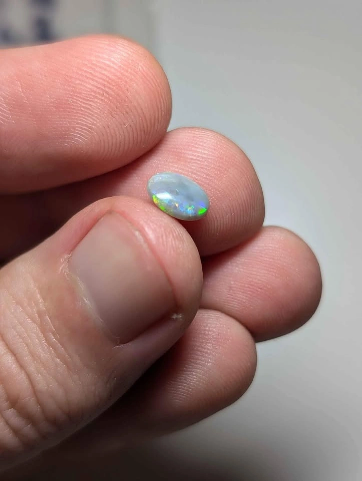 Green Yellow Australian Opal - photo 3