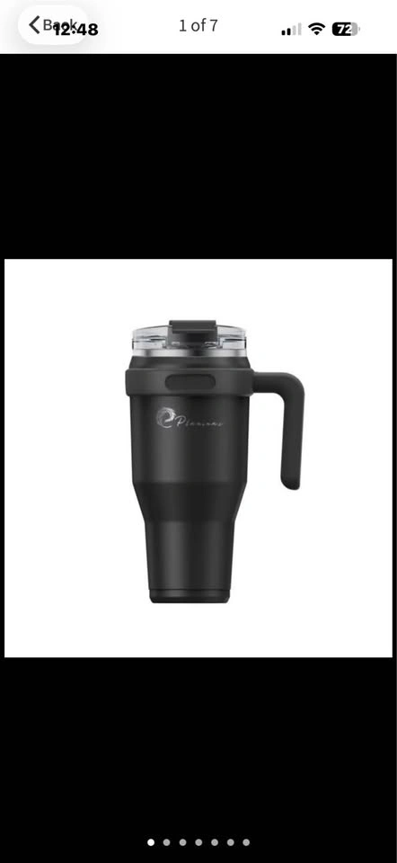 40 oz Tumbler with Handle - Leakproof & Insulated - photo 2
