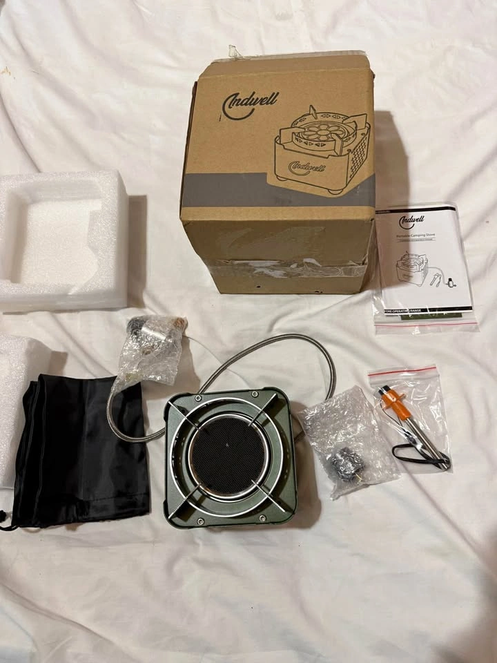Camping Stove, CSA Certified Windproof Propane Burner