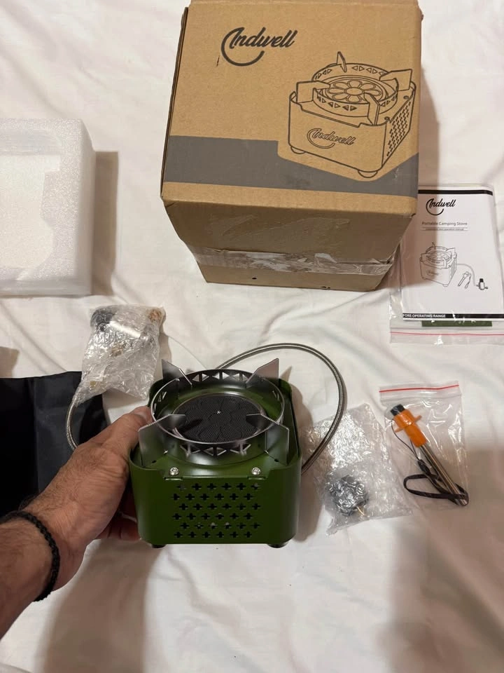 Camping Stove, CSA Certified Windproof Propane Burner - photo 3