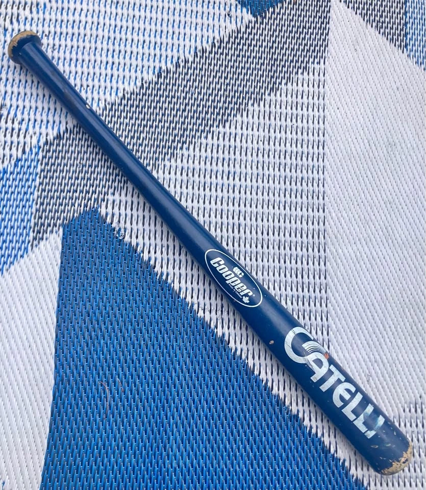 VINTAGE 1980s Toronto Blue Jays Cooper Catelli Baseball Bat
