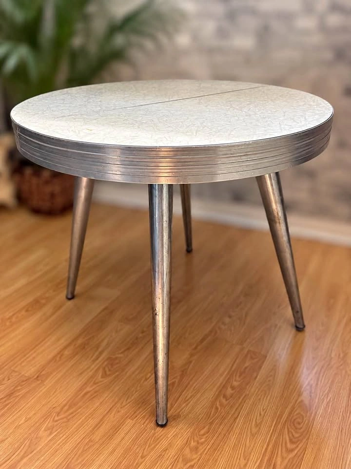 Vintage Round Dining Table