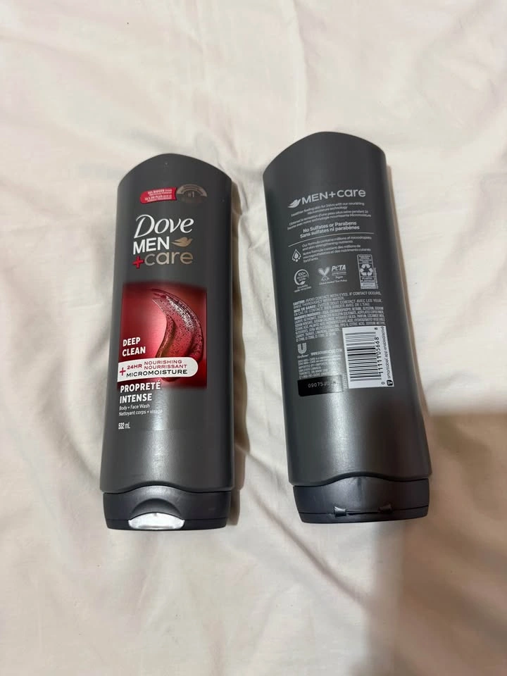 Dove Men+Care Exfoliating Deep Clean Body & Face Wash (4-Pack) - photo 4