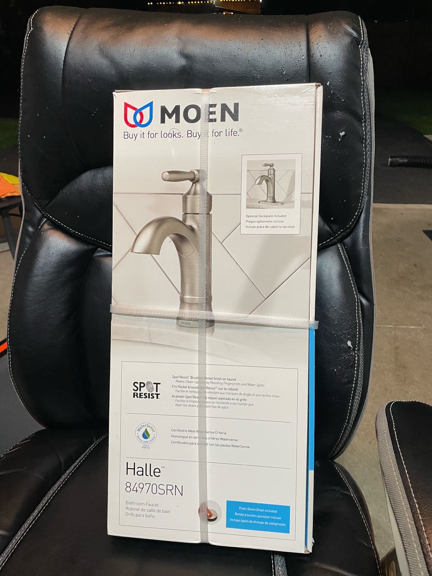 Moen Halle Faucet Brushed Nickel - Brand New - photo 2