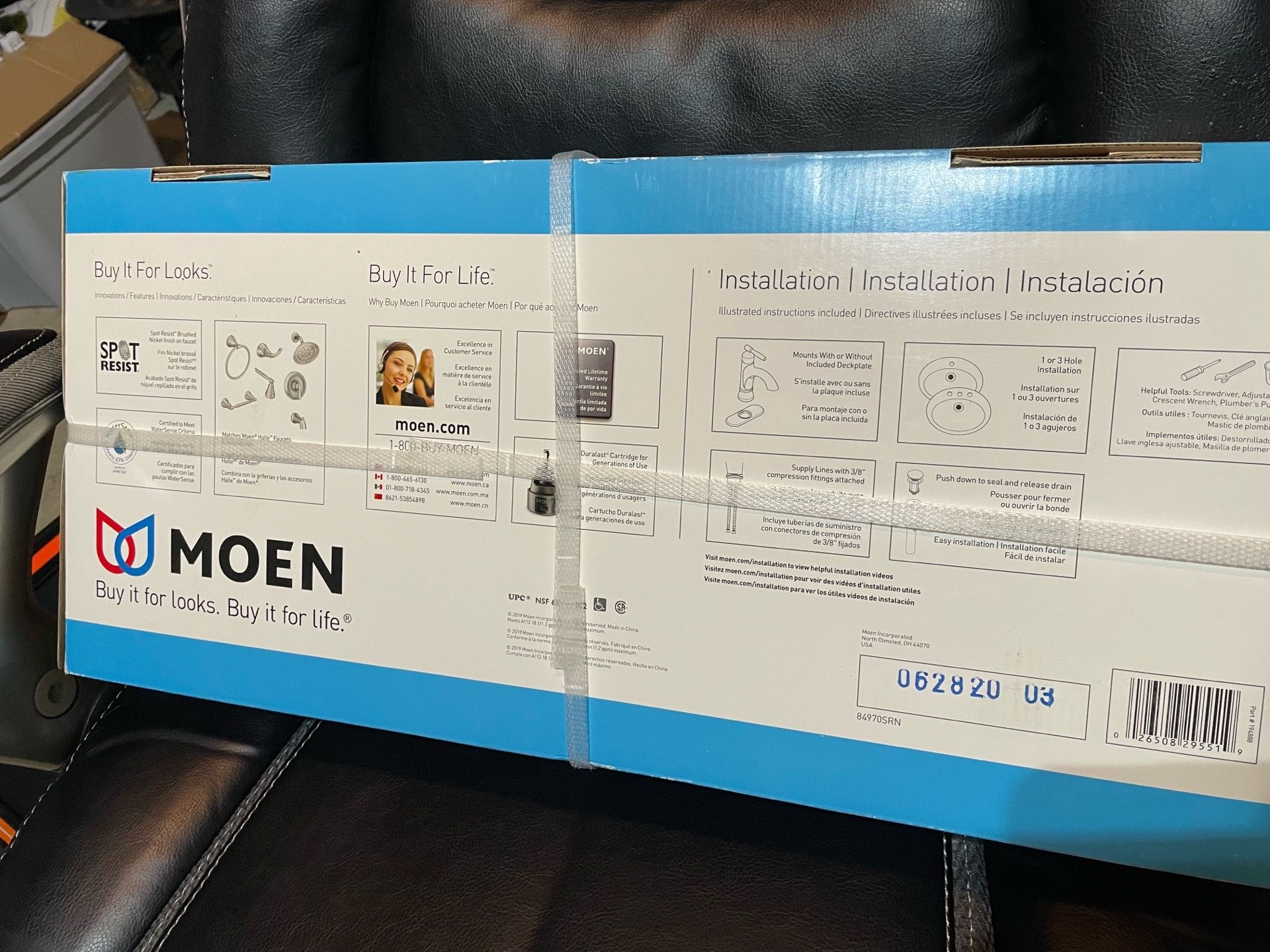 Moen Halle Faucet Brushed Nickel - Brand New - photo 4