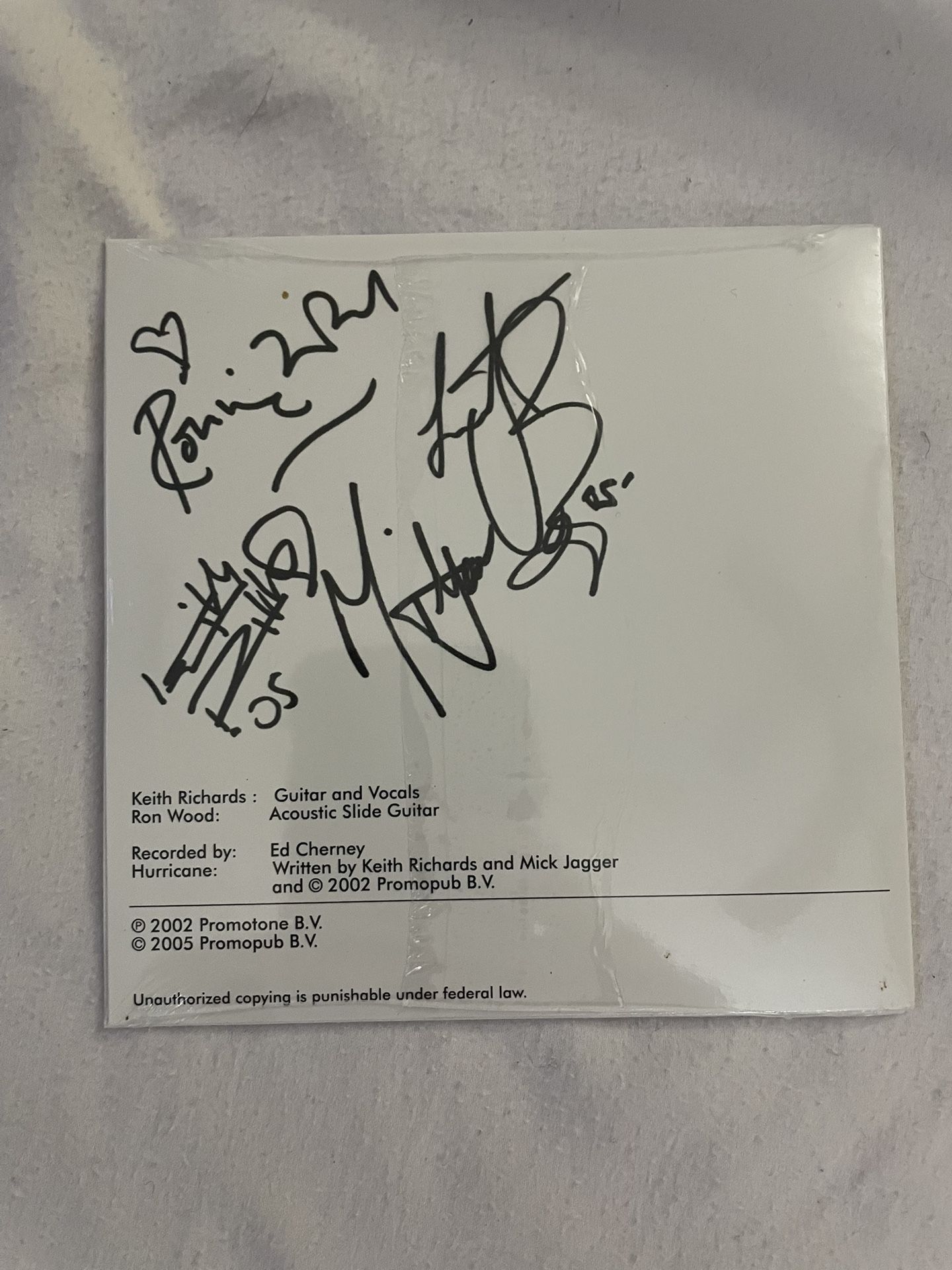 Rolling Stones - Hurricane Single Richards Wood - photo 2
