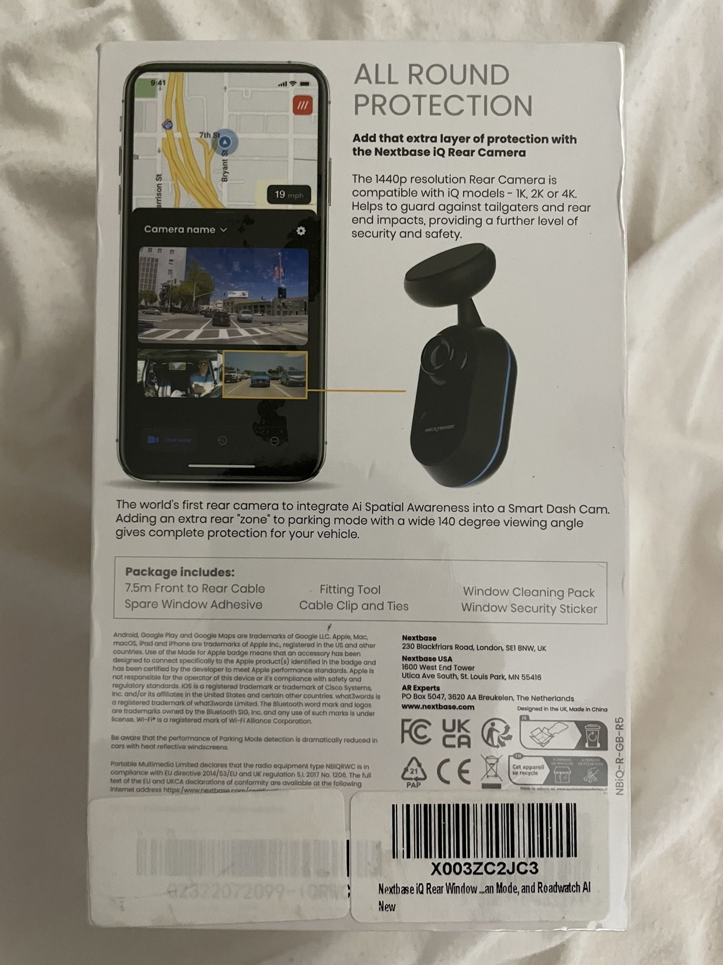 Nextbase IQ Rear Window Dash Car Camera - photo 2
