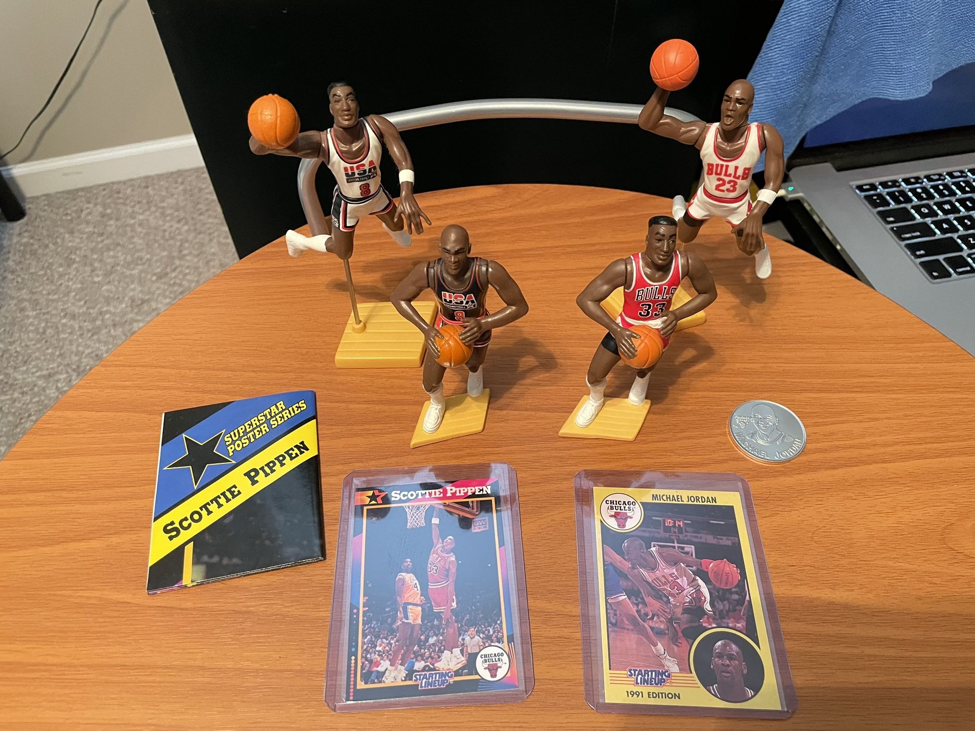 Jordan Pippen Chicago Bulls, Dream Team, Starting Lineups Open L - photo 2