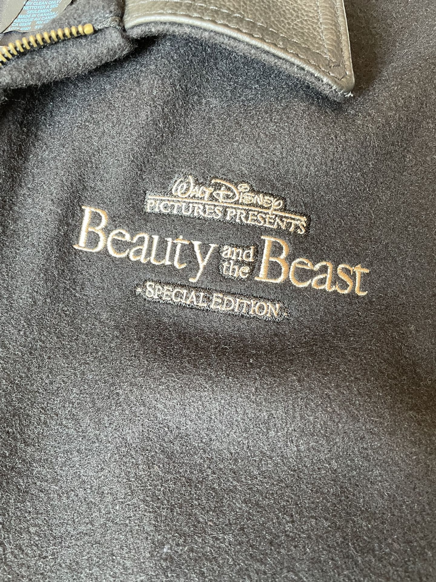 Disney Beauty And The Beast Large Adult Wool Jacket Coat - photo 3
