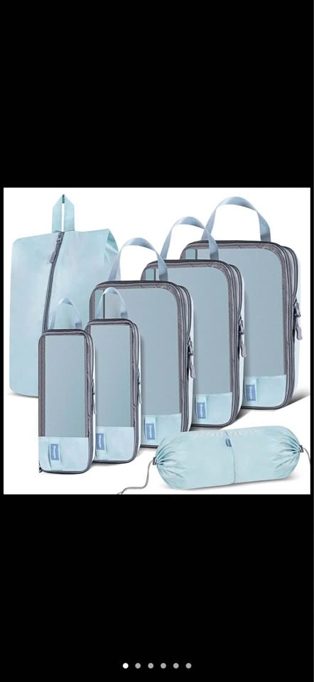 Travel Organizer Bags for Carry-On Suitcase, 7-Piece Set NEW - photo 2