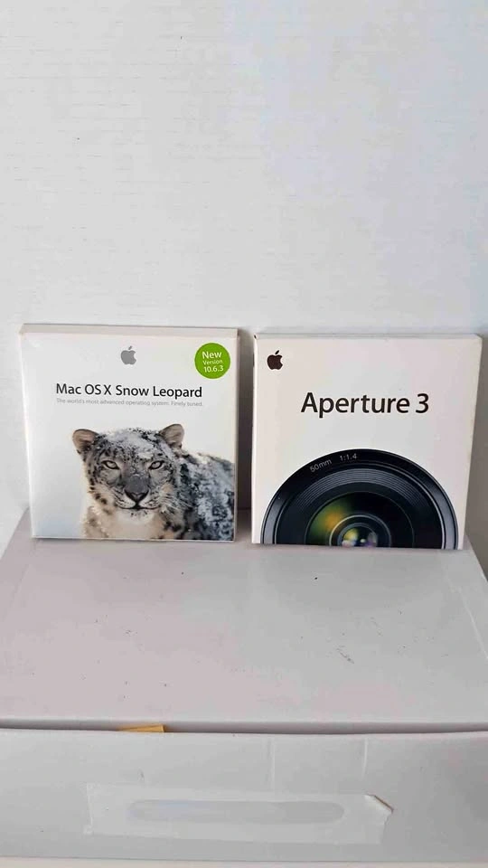 Apple Mac OS X Snow Leopard & Aperture 3 Software