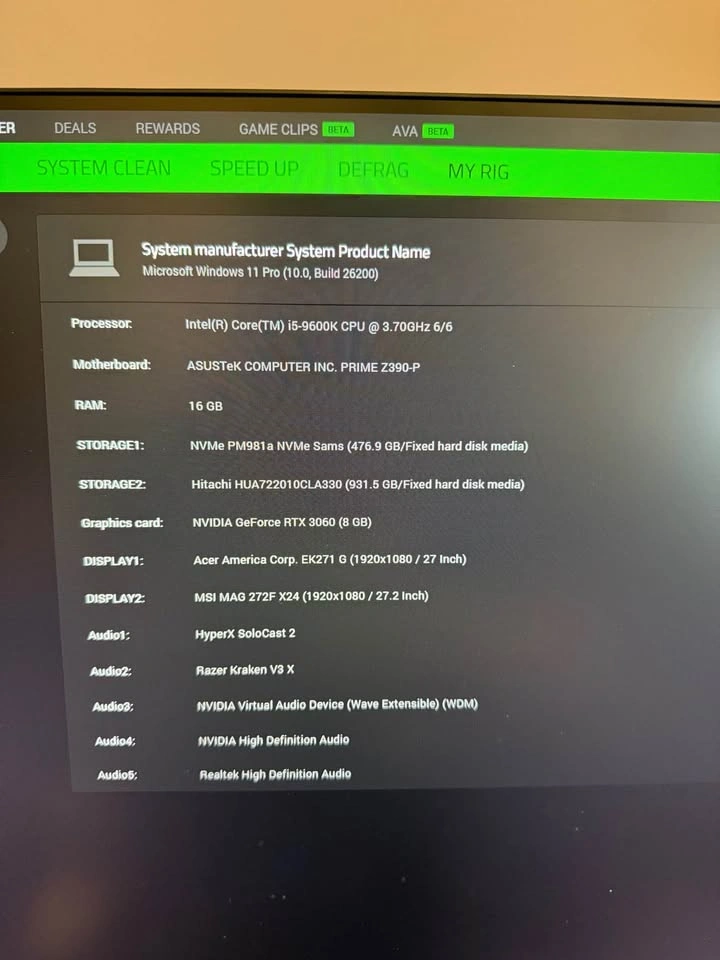 Gaming PC - Intel i5-9600K, 16GB RAM, NVIDIA GeForce RTX 3060 - photo 4