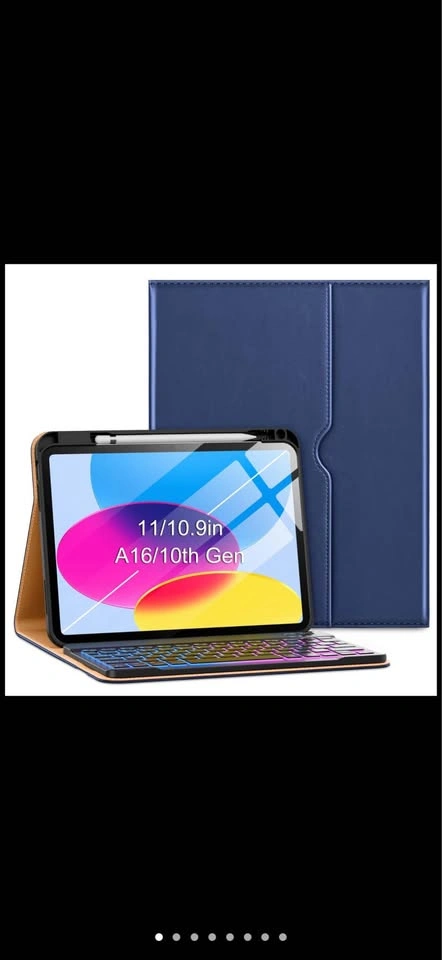 VIKESI Keyboard Case for iPad 11th Gen / 10th Gen - photo 2