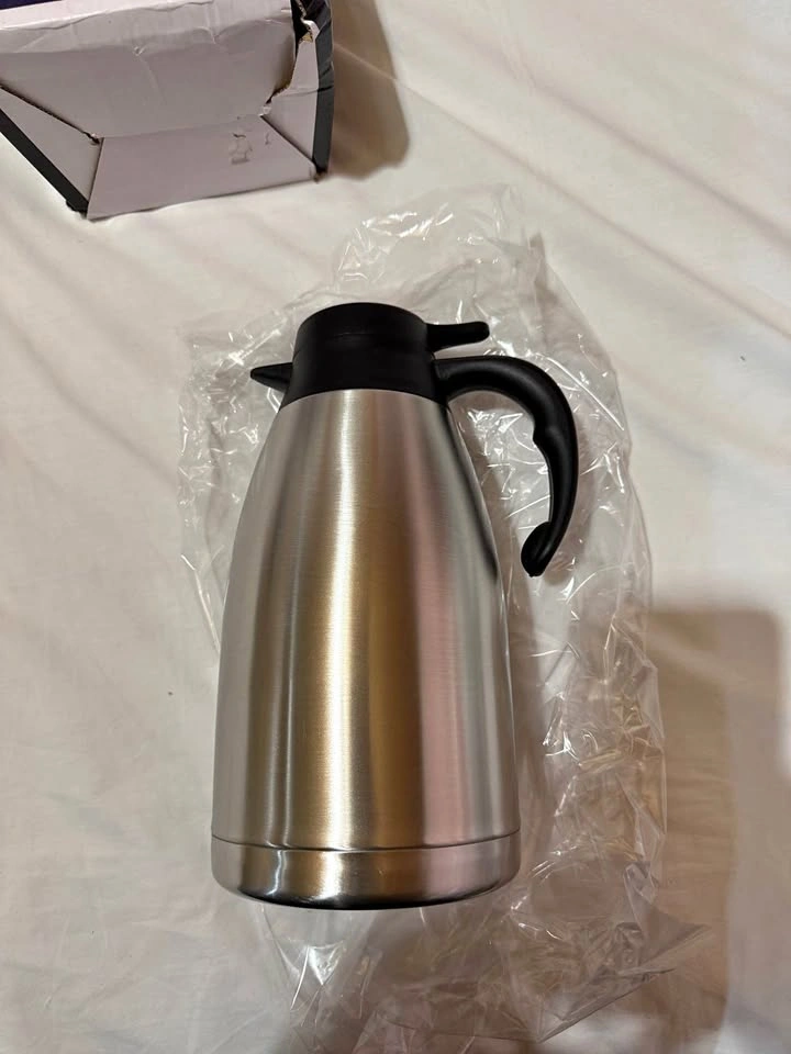 Stainless Steel Thermal Coffee Carafe 2 Liter