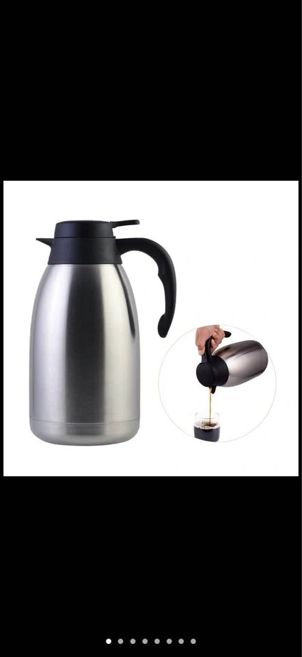 Stainless Steel Thermal Coffee Carafe 2 Liter - photo 2