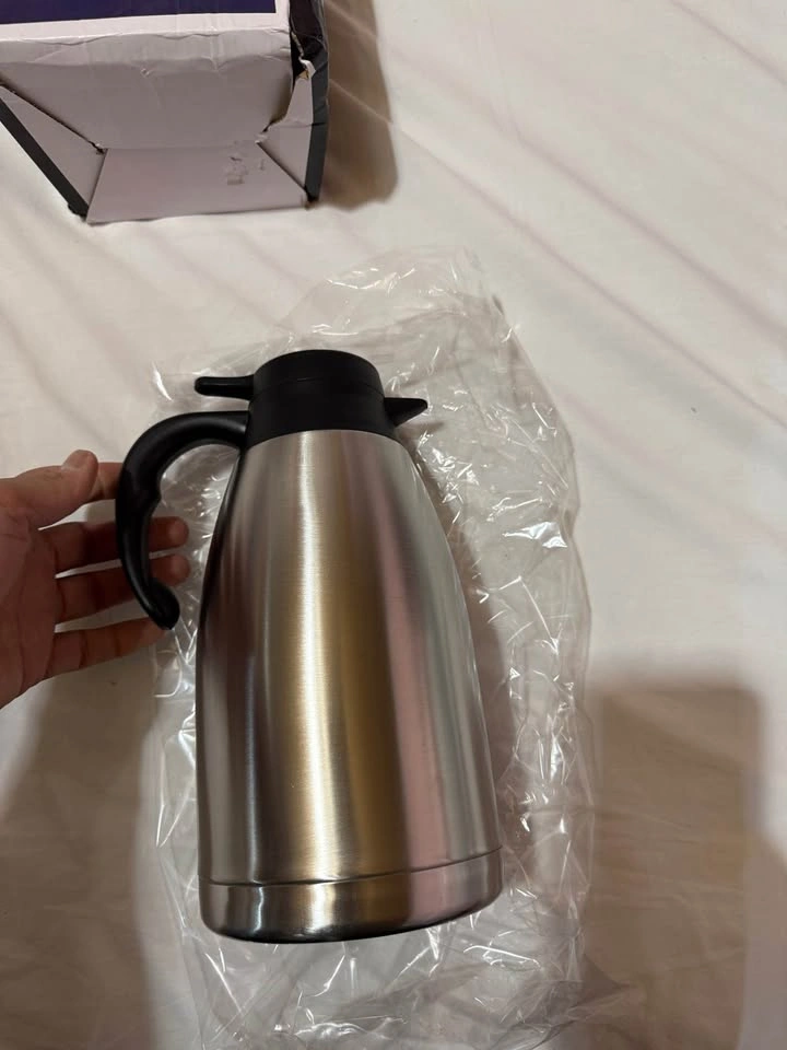 Stainless Steel Thermal Coffee Carafe 2 Liter - photo 3