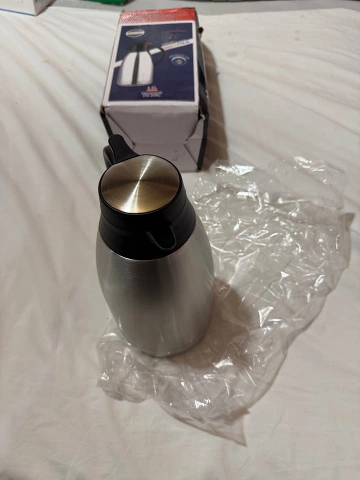 Stainless Steel Thermal Coffee Carafe 2 Liter - photo 4
