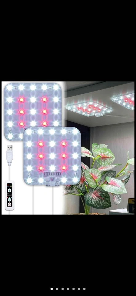 Grow Light, 4 pcs Daylight White Dimmable Grow Light - photo 2