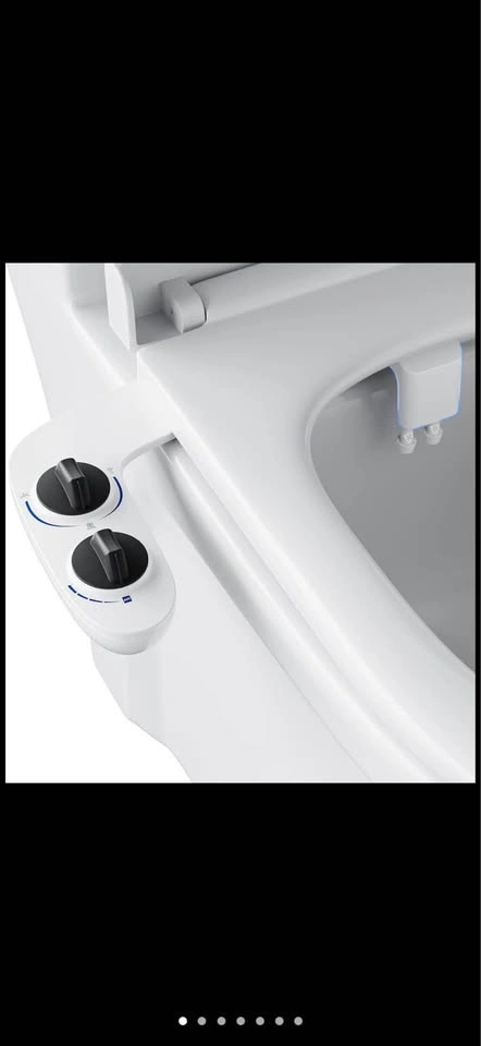 Double Spray Boom Bidet - Adjustable Pressure & Self-Cleaning - photo 2