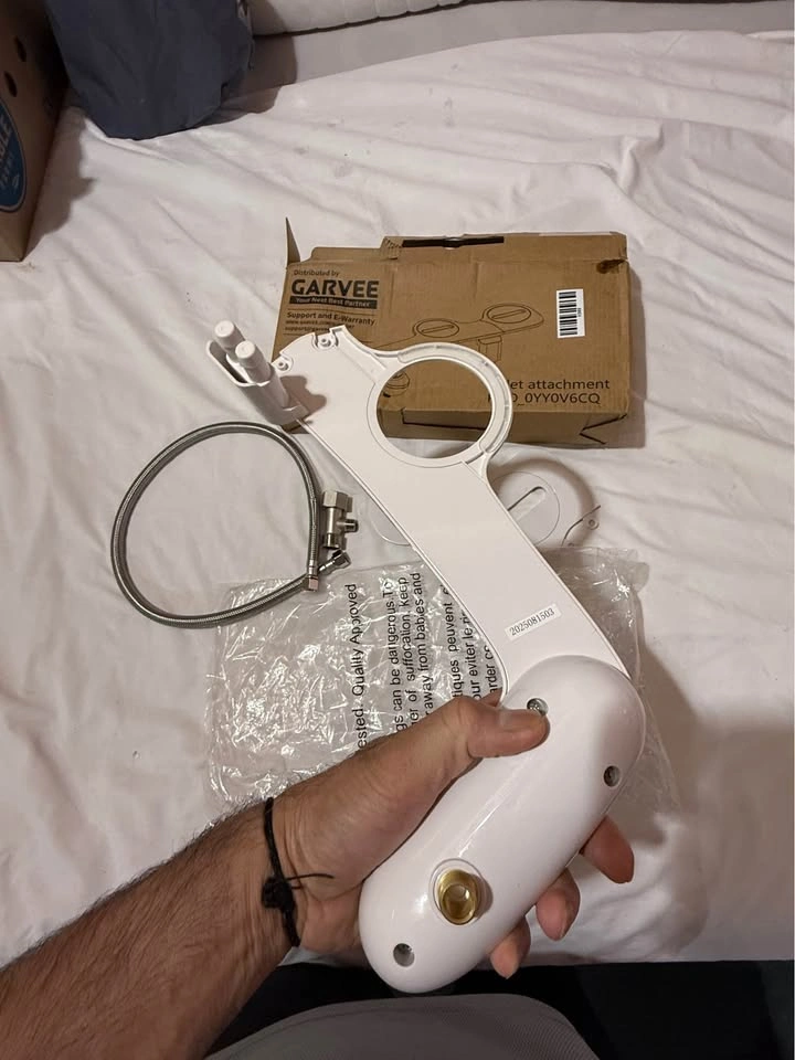 Double Spray Boom Bidet - Adjustable Pressure & Self-Cleaning - photo 3