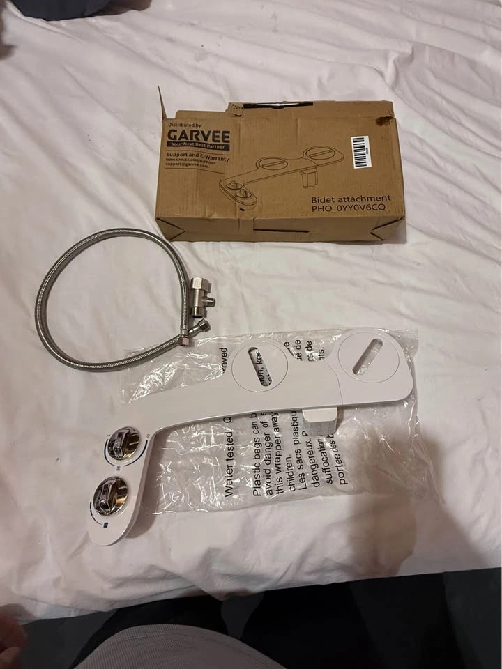 Double Spray Boom Bidet - Adjustable Pressure & Self-Cleaning - photo 5