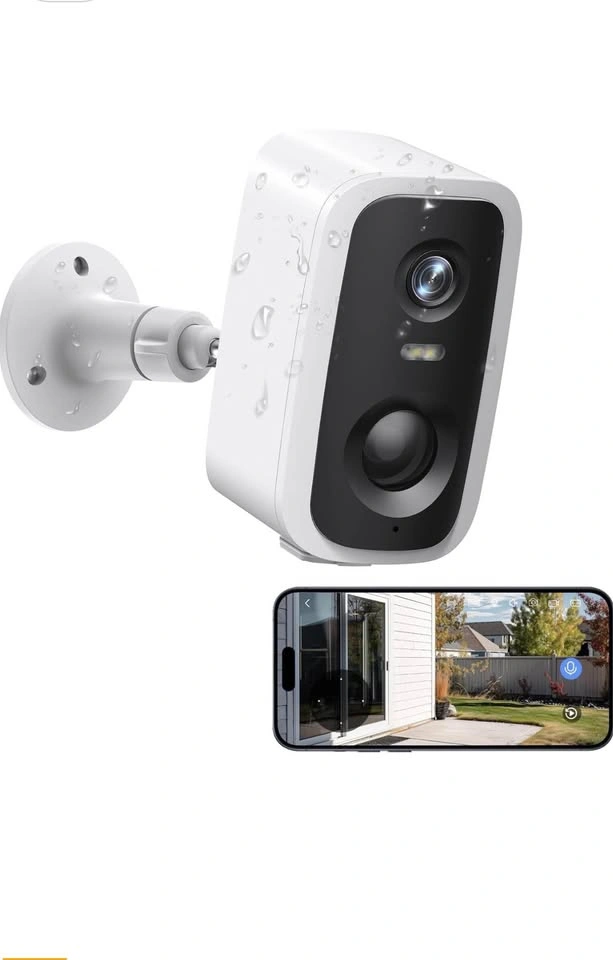 Wireless Outdoor Security Cameras, Battery Powered - photo 2