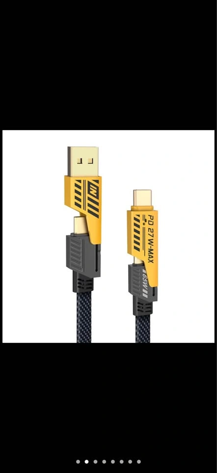 4-in-1 Multi Charging Cable 6Ft (2 Pack) - photo 2