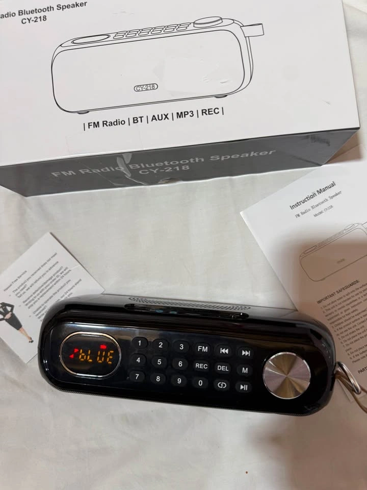 Portable Bluetooth Speaker with FM Radio and MP3 Player - photo 3