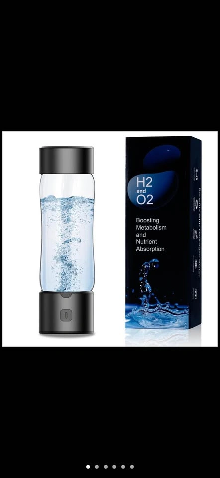 Hydrogen Water Bottle, Portable Rechargeable Generator - photo 2