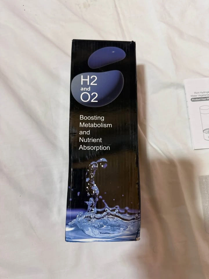 Hydrogen Water Bottle, Portable Rechargeable Generator - photo 3