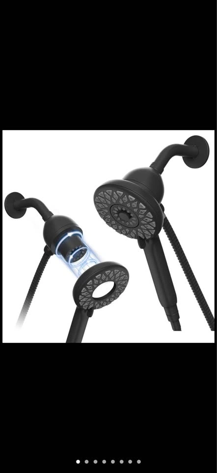 2-in-1 High Pressure Handheld & Rain Shower Head - New - photo 2
