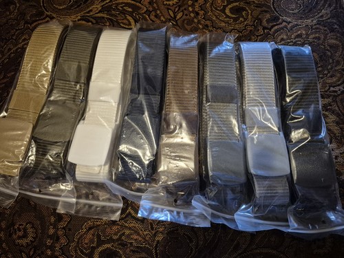 Men's Outdoor Adventure Plastic Buckle Belt Nylon Military Waist