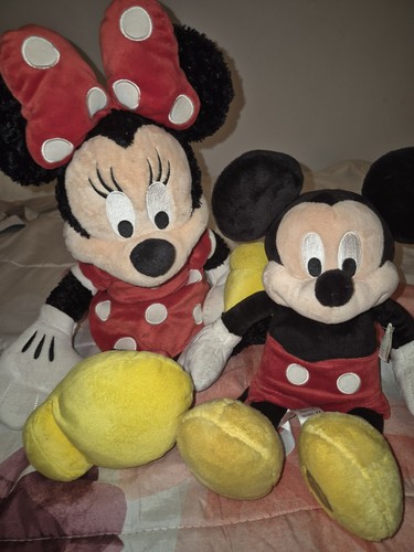 Disney Mickey and Minnie Mouse Plush Doll Set with Original Tags - photo 2