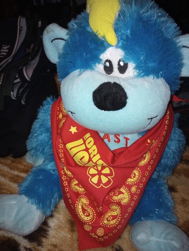 monkey toy Blue