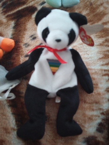 Ty Beanie Babies Panda Bear