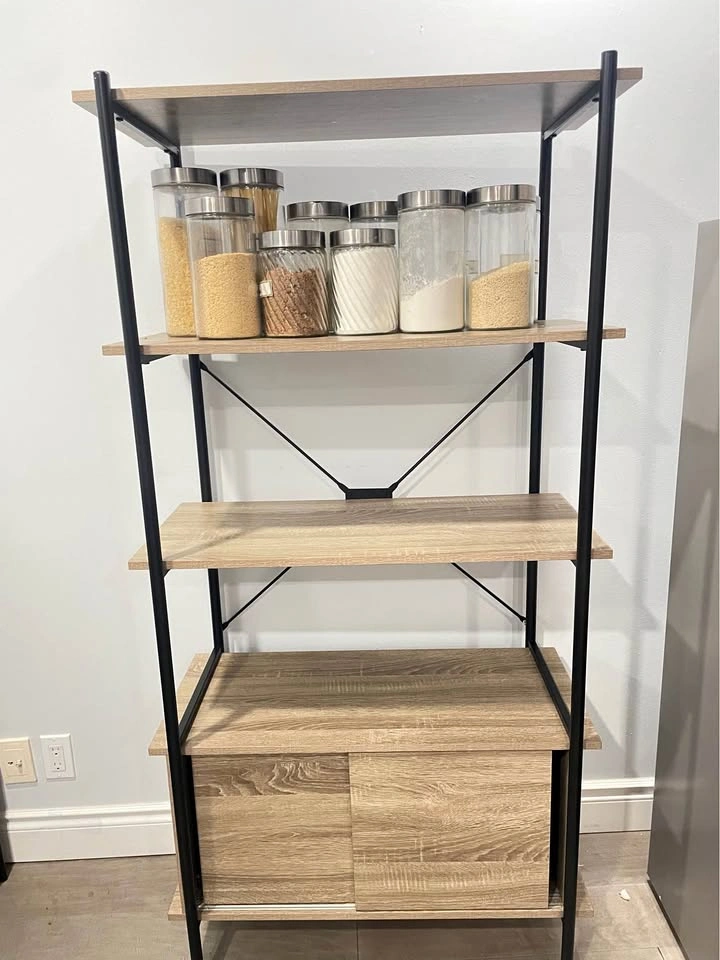 Wooden Kitchen Storage Unit