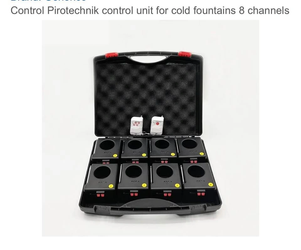 8-Channel Cold Fountain Pyrotechnic Control Unit (10 Flames) - photo 2