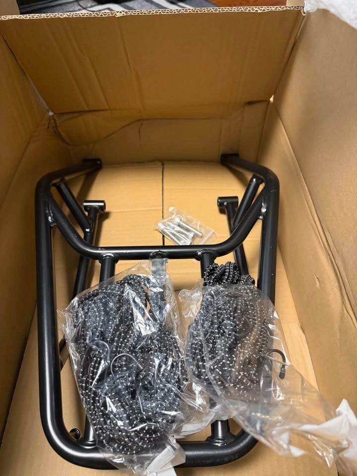 Brand new motorcycle rear luggage rack for Triumph Scrambler 400 - photo 3