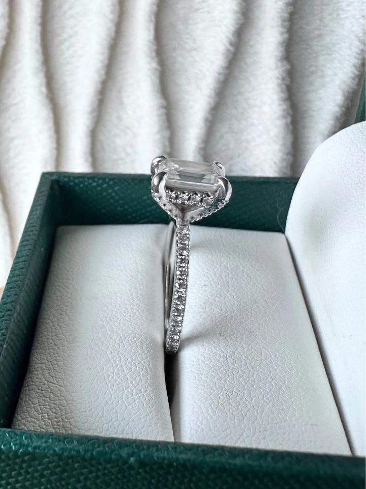 Emerald Cut Engagement Ring - photo 5