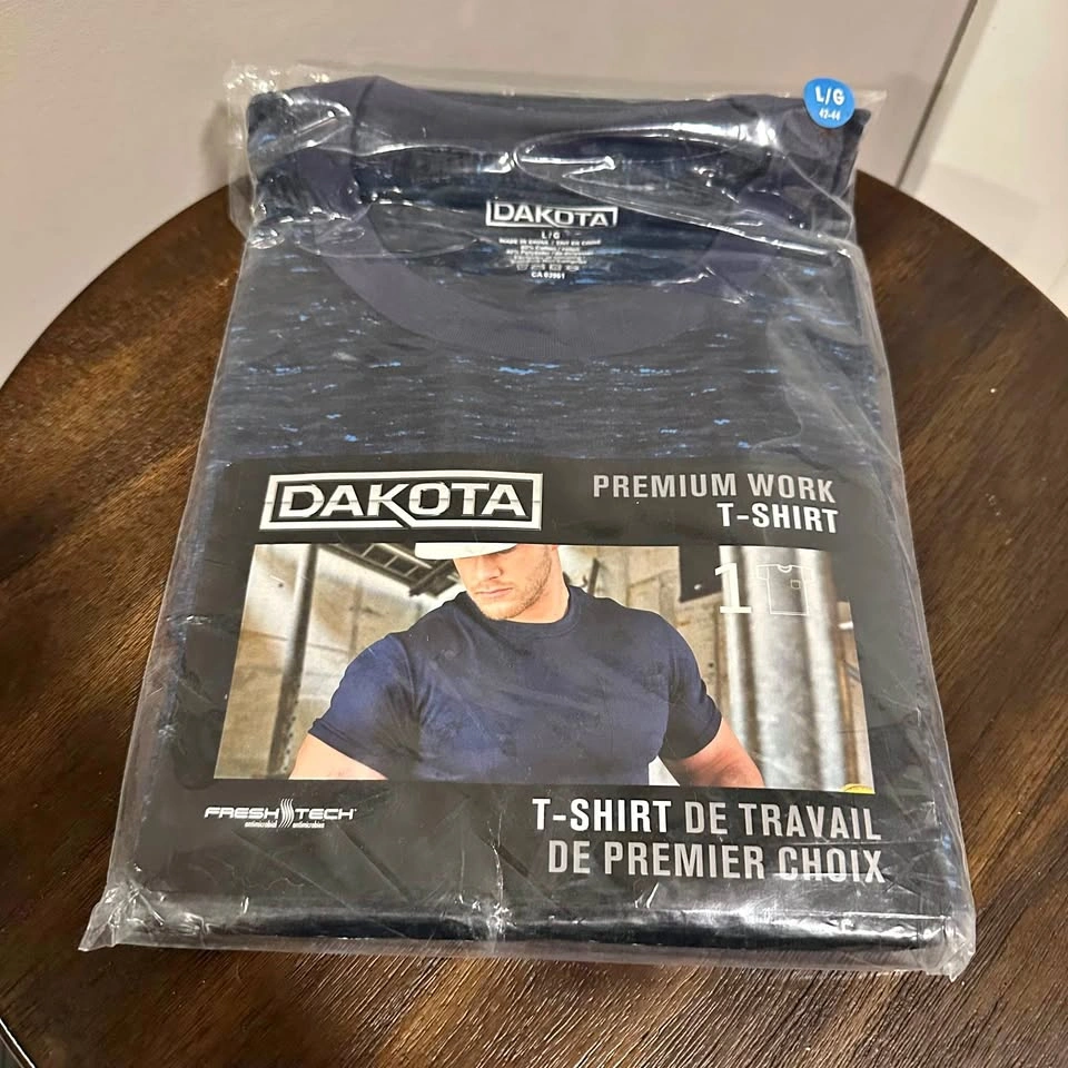 Men’s Large Premium Work T Shirt Dakota