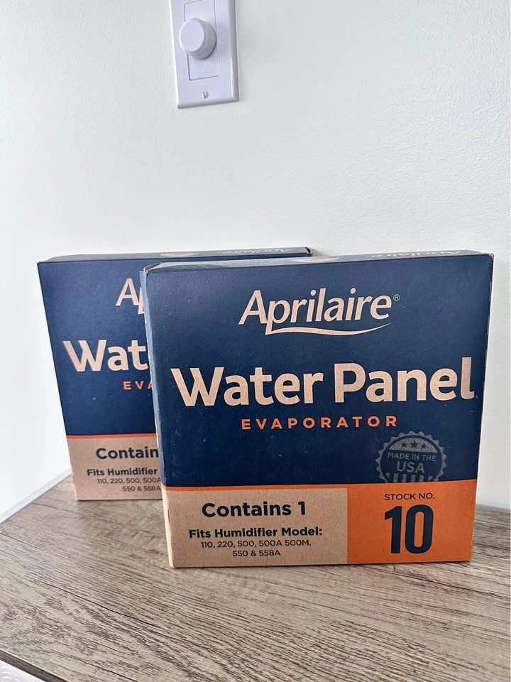 2x Aprilaire water Panel Evaporator Stock No 10