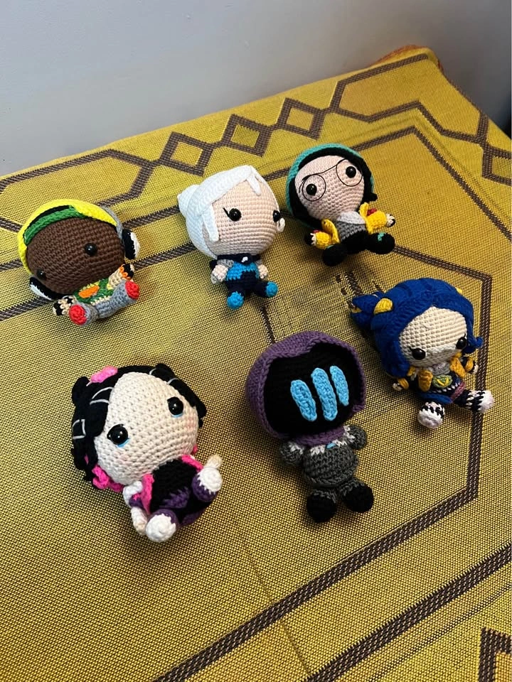 Custom Valorant Agent Crochet Amigurumi Plushies (6 Available) - photo 2