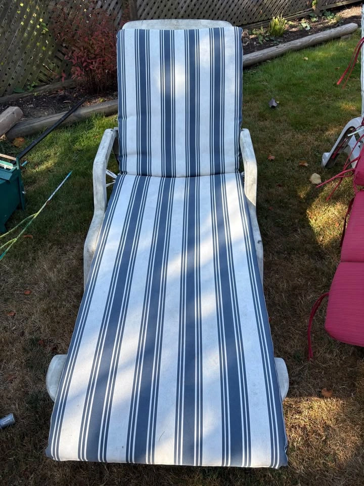 End of summer yard sale: Loungers and cushions - photo 2