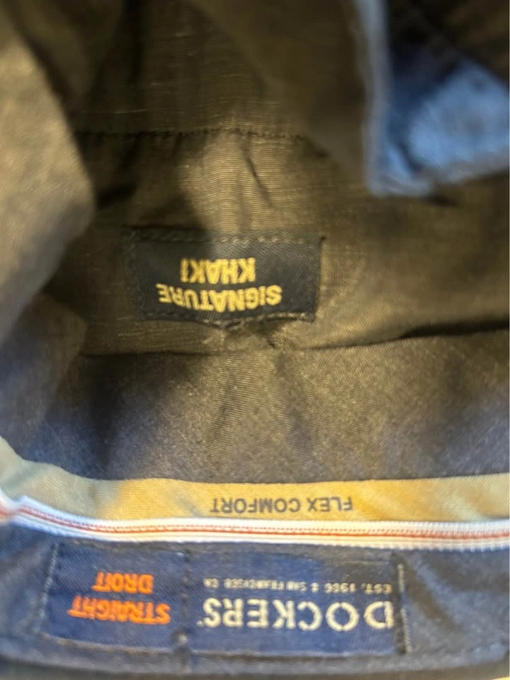 Dockers Signature Khaki Straight Fit Pants 30x30 - photo 3