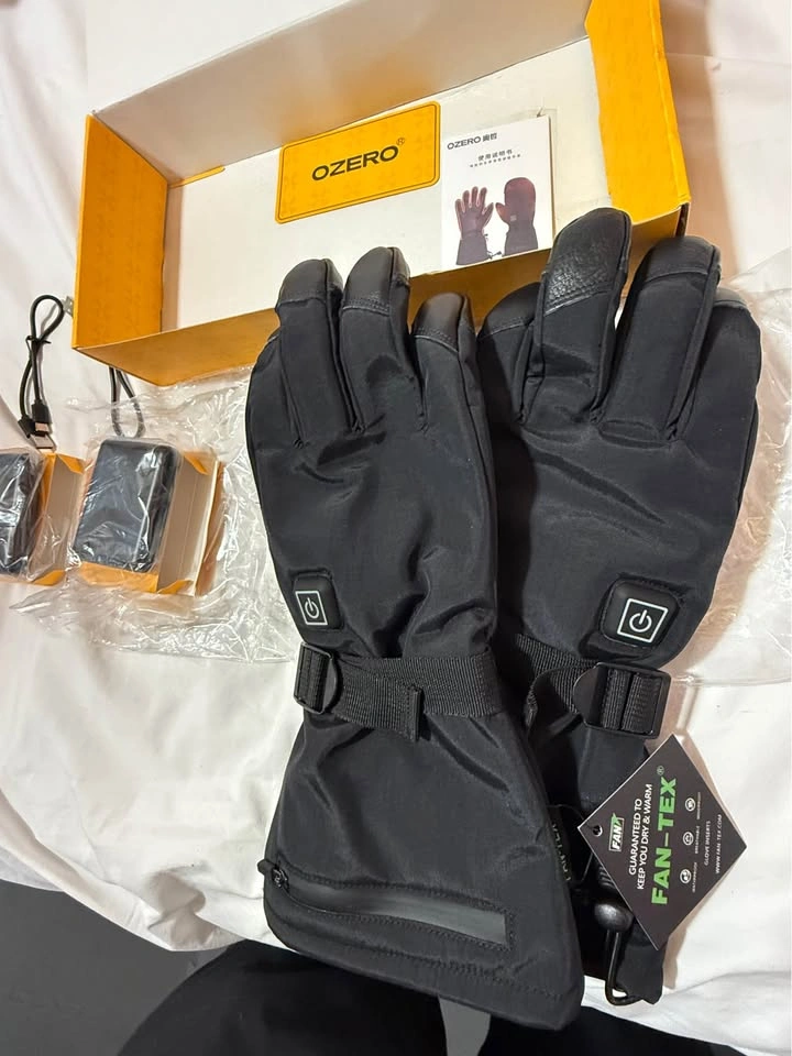 OZERO Heated Gloves Mittens - Size Large - 6000mAh - photo 5
