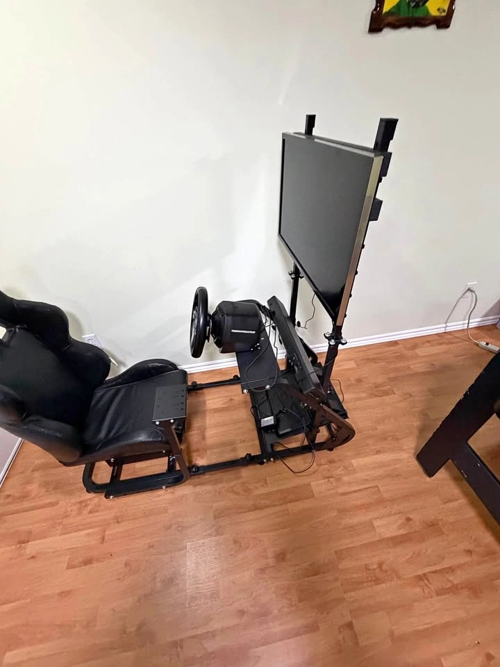 Driving simulator setup