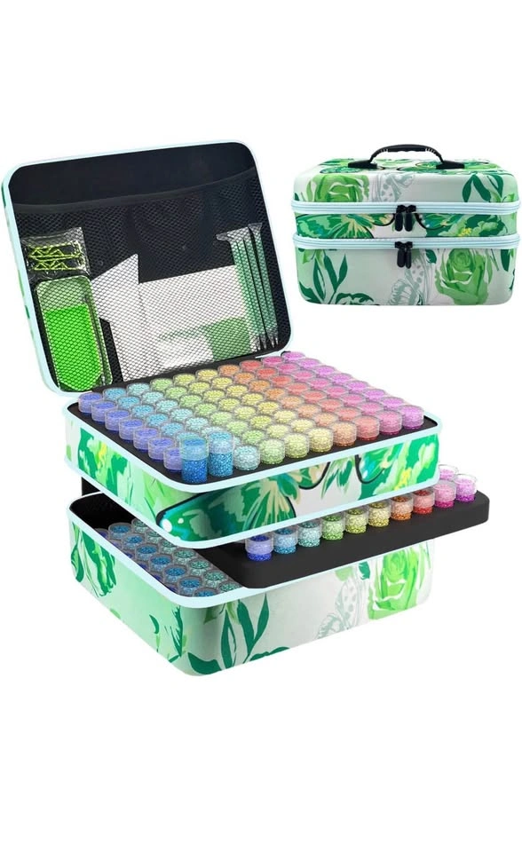 240 Slot Diamond Painting Storage Container Case with Tools - photo 2