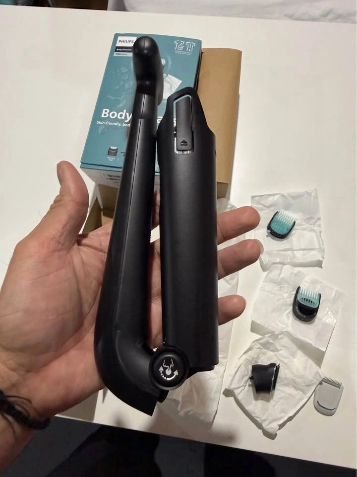 Philips Body Groomer 7000, Interchangeable Heads, Black - photo 5